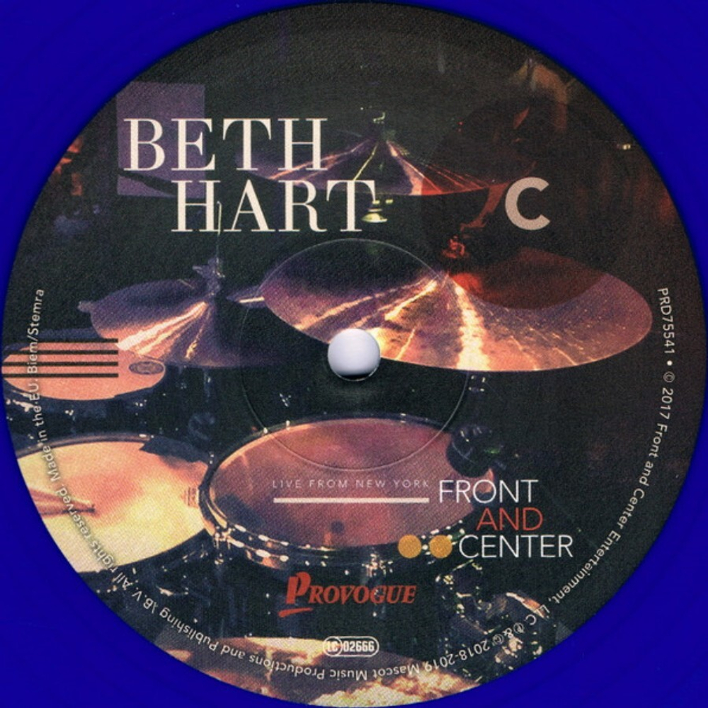 Beth Hart / Front And Center (Live From New York) (Coloured Vinyl)(2LP)