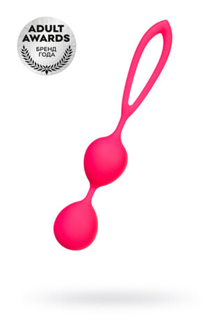 Вагинальные шарики A-Toys by TOYFA Rai, силикон, розовый, 17 см