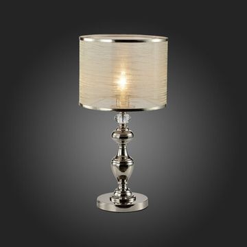 Настольная лампа 1*E14 SL1750.104.01 никель/золотистый CORESIA ST-Luce