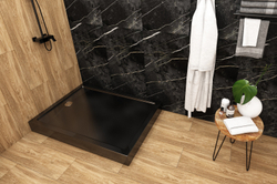 Акриловый душевой поддон Universal PRO Black N