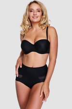 Трусики-макси с высокой линией талии (Размер: 44) (Цвет: пудровый)