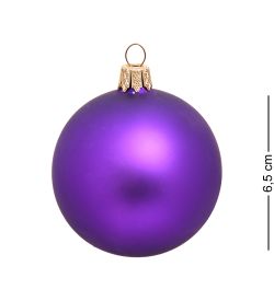 Элита НФШ-1008/4 Ел. украшение Шар «Ангел» 65 мм, фиолетовый