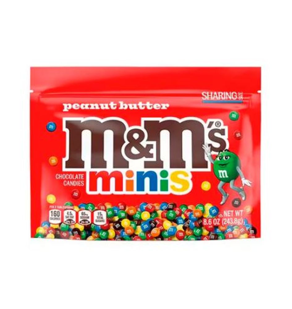 Драже M&amp;M's MINIS PB 243,8гр