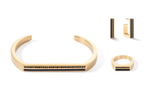 Кольцо Coeur de Lion Black-Gold 0133/40-1316 56