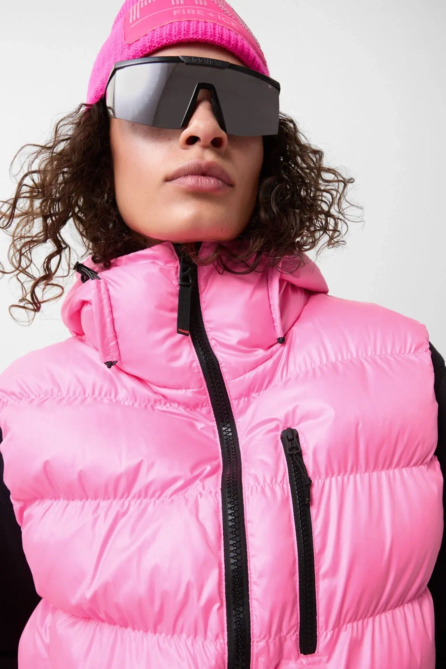 Куртка-жилет BOGNER FIRE+ICE NAIMA в розовом цвете