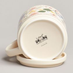 КРУЖКА С КРЫШКОЙ LEFARD SPRING FLOWERS 390МЛ. (КОР=24ШТ.)