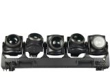 PL-W520M — LED Moving Bar 5×120 Вт RGBL с зумом 3,5°–45° IP65