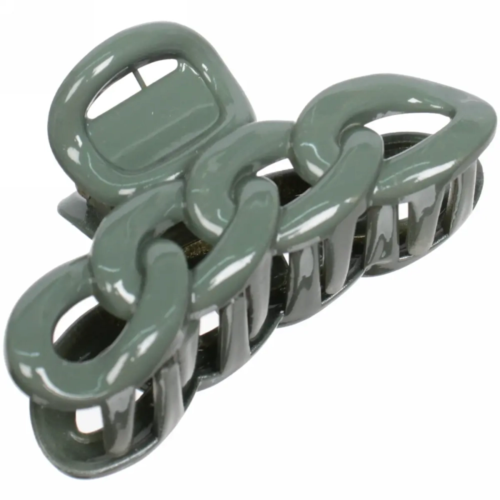 Заколка-краб для волос на блистере «Magic Gloss», кольца, микс 6 цветов, 6,5см