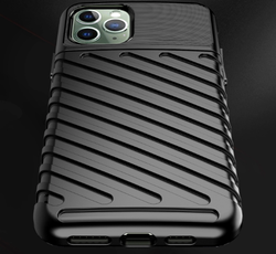 Чехол для iPhone 11 Pro Max цвет Black (черный), серия Onyx от Caseport