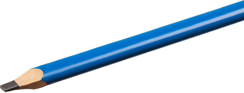 Удлиненный строительный карандаш каменщика ЗУБР, 4H, 250мм, К-СК, серия Профессионал