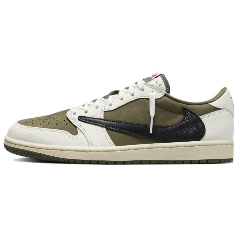 Кроссовки Travis Scott X Jordan Air Jordan 1 Low Og Medium Olive