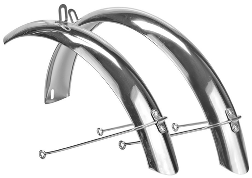 Крылья 24" HD-4  полноразмерные стальные хромир. (P. 710, Десна) компл.,15861
