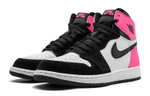 Jordan Air Jordan 1 Retro Valentine's Day Leather High top Basketball Shoes Black Pink Unisex