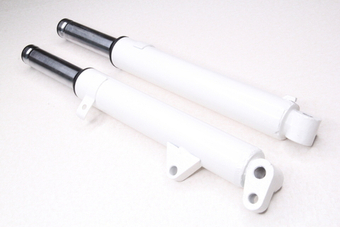 Перья вилки хонда дио 25 28 35 57 (дисковый тормоз) сухие пружинные