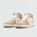 кроссовки Air Jordan 1 Cream / White Wmns