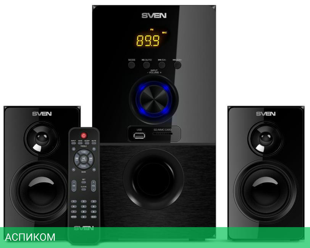 Акустика Sven MS-2050BL Black