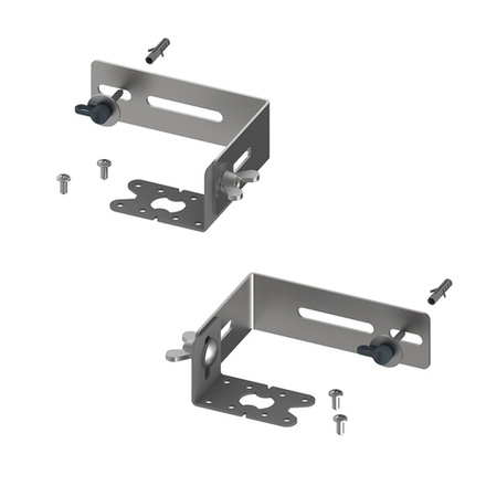 Кронштейны TECEdrainprofile для монтажа на стене или на полу, комплект 2 шт.