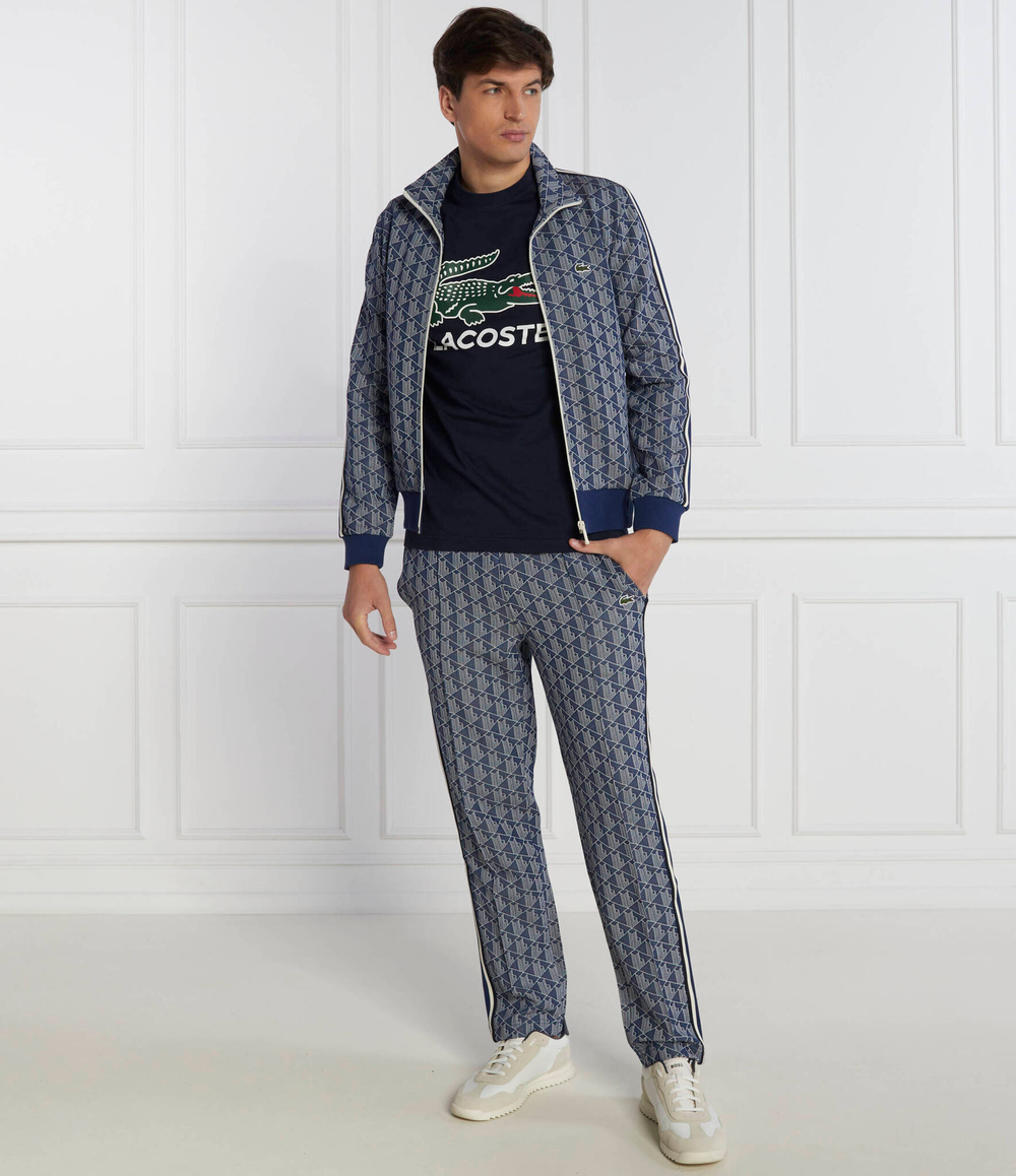 Футболка Lacoste - темно-синий(TH1285)