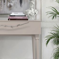 Консоль Арт Колор matte Стайл Сильвер Серый агат матовый