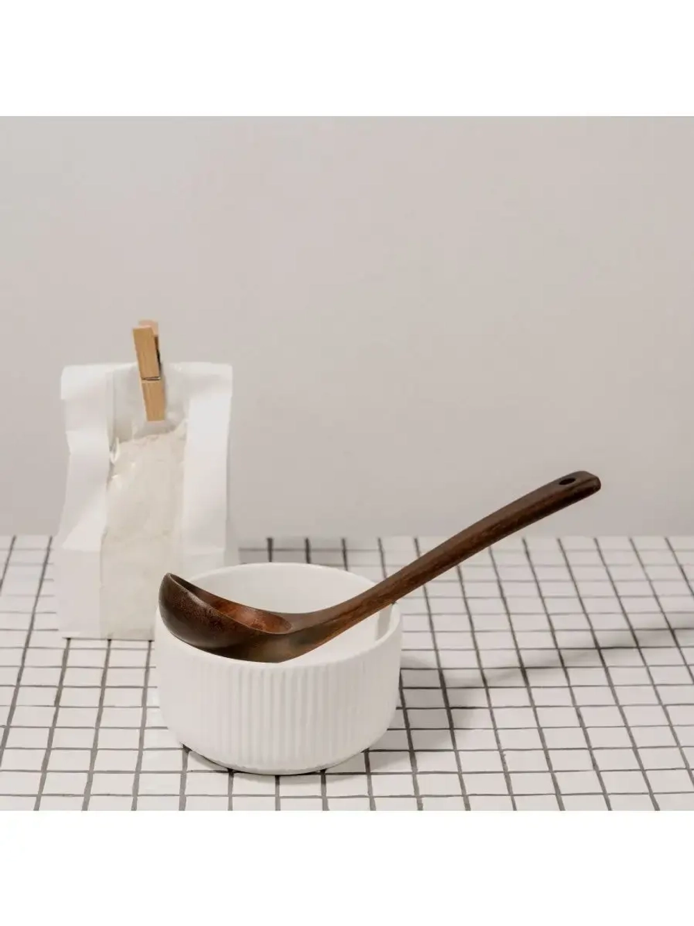 Половник деревянный из древесины бука