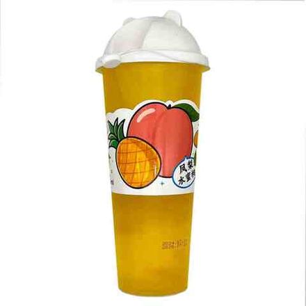 Напиток "Zhenchun" со вкусом ананаса и персика с доб.сах. 620мл