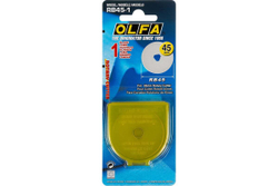 Лезвие круглое для ножей RTY-2/G, RTY-2/DX, 45-C (45х0.3 мм) OLFA OL-RB45-1