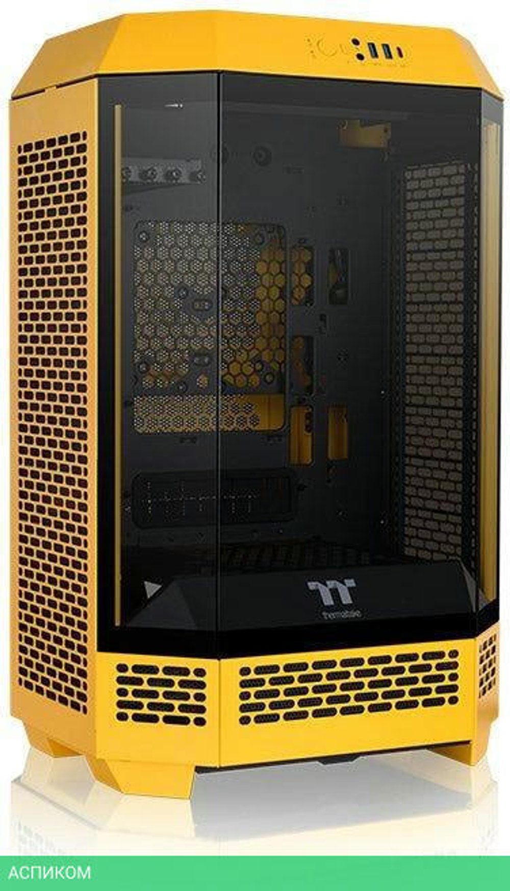 Корпус Thermaltake Tower 300 Bumblebee желтый (CA-1Y4-00S4WN-00)