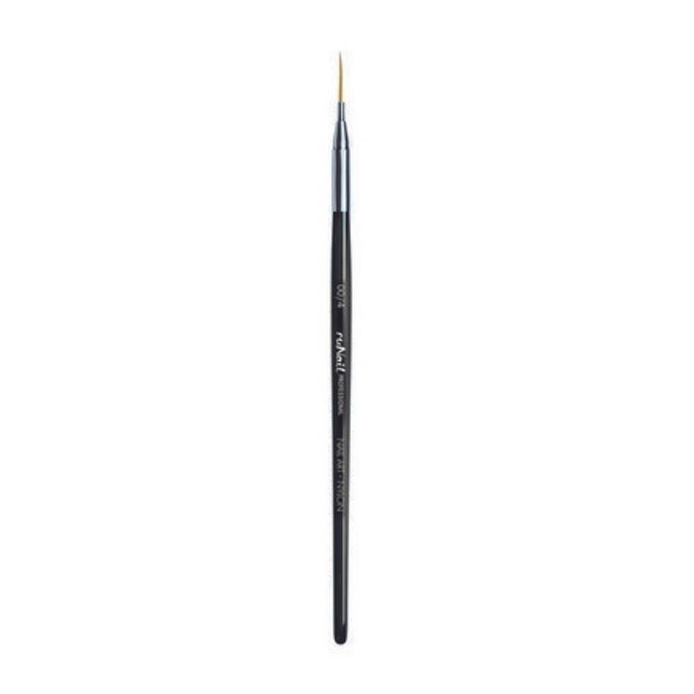 Runail Кисть для дизайна Nail Art Nylon, 9 мм №00/4 №3595