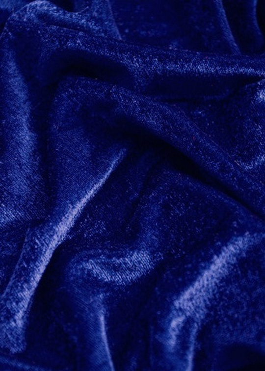 Бархат, синий темный BST