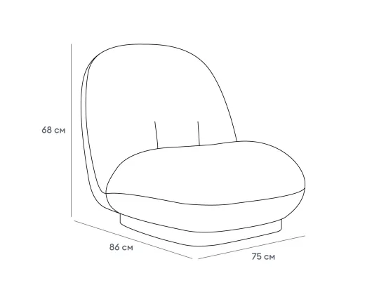 Кресло Pacha Wood 853209