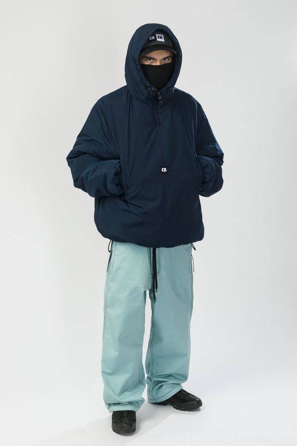 Анорак Зимний Chrome Wide Синий Чернильный - фото 6