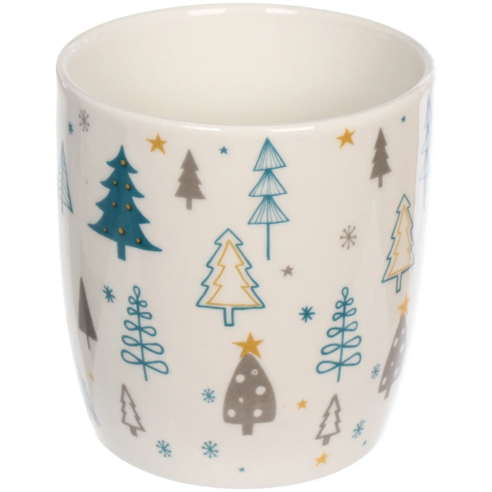 Кружка керамическая 330мл «Морозная фантазия», микс рисунков