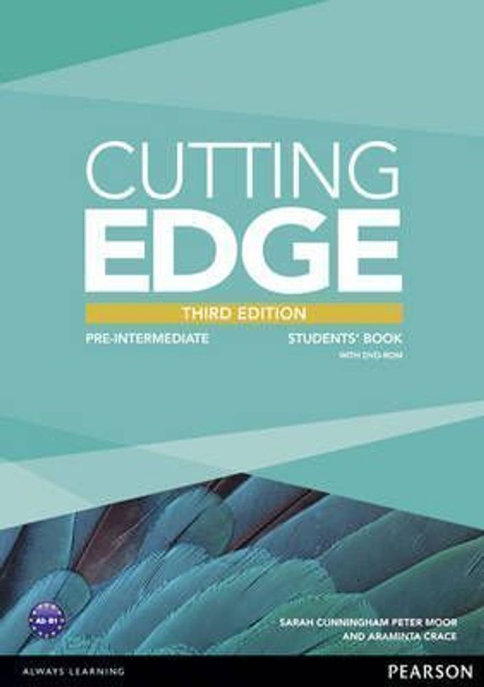 Cutting Edge Third Edition Pre-Intermediate Student&#39;s BooK/DVD Pack