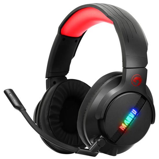 PC Игровая гарнитура Marvo HG9065 USB Gaming Headset звук 7.1 с подсветкой, ПК