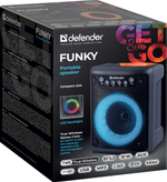 Портативная колонка Defender Funky черный
