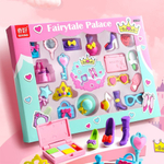 Набор ластиков разборных 20 штук, Qihao "Fairytale Palace" в коробке, фигурки с тематикой фей, школьные стерки для детей