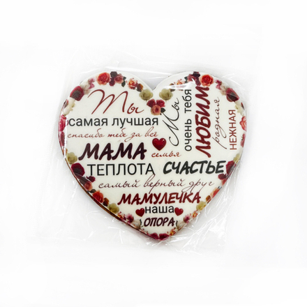 Пряник имбирный "Маме" 11*11 см