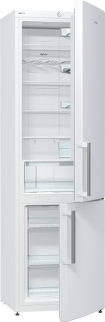 Отдельностоящий двухкамерный холодильник Gorenje NRK 6201 CW