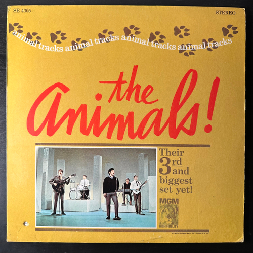 The Animals ‎– Animal Tracks (США 1965г.)