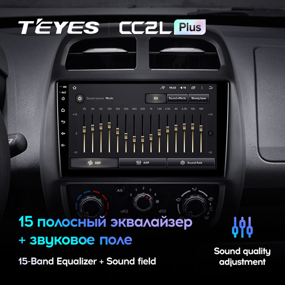 Teyes CC2L Plus 9" для Renault Kwid 2015-2019