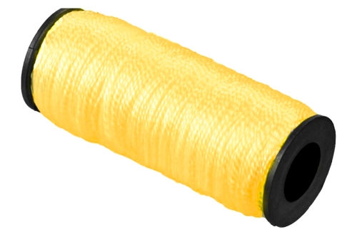 Нить строительная 1,5 мм 100 м желтая на катушке