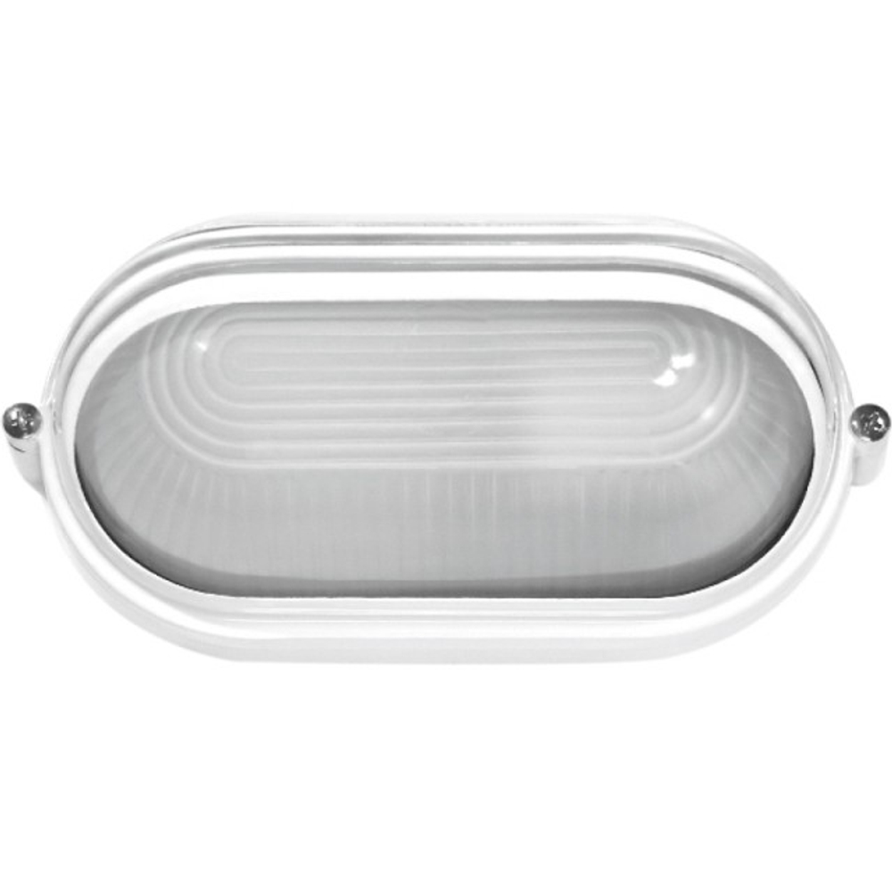 Светильник влагозащ.Camelion 60Вт Реснички белый 1404S