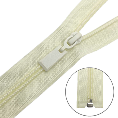 Молния спираль Т5, 65 см, молочный