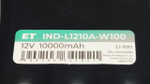 Аккумулятор ET IND-L1210A-W100