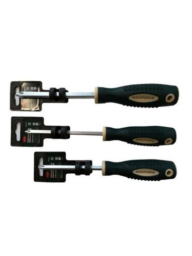 Отвертка крестовая магнитная ''Profi''S2 PH1.0х75мм, в пластиковом держателе RockForce##Rock FORCE RF-7011075