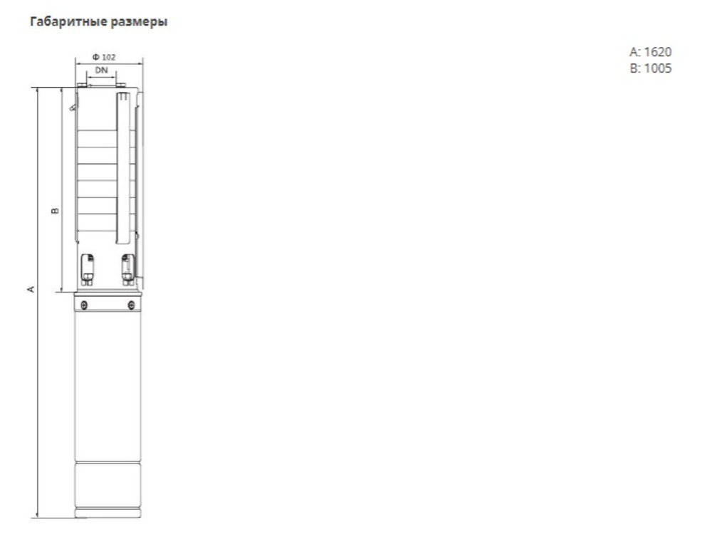 Насос скважинный Xiro SPI 4.3-40-A1/OI4-3,0-B1