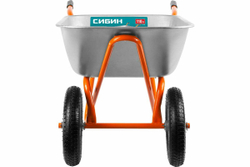 Строительная двухколесная тачка СИБИН СТ-22 200 кг 39905_z01
