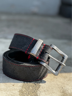 Ремень ARCHIVE crackle RED classic