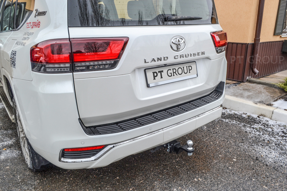 Фаркоп с унив. электрикой Smart, съемный квадрат, для Toyota LC 300 2021- (паспорт и сертификат) ПТ ГРУПП.TLT-21-991122.00