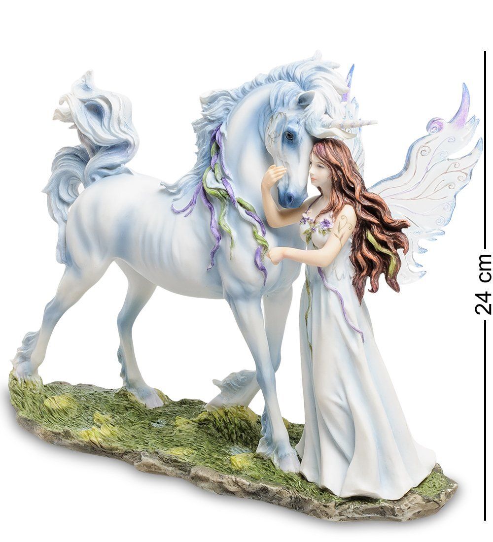 Veronese WS-249 Статуэтка «Ангел и Единорог» (Джоди Бергсма)